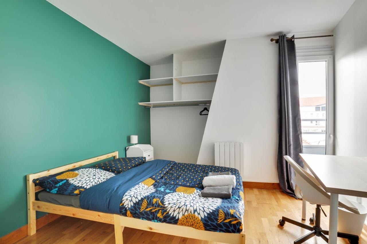 Chic And Spacious Apart With Parking Pierrefitte-sur-Seine Eksteriør billede