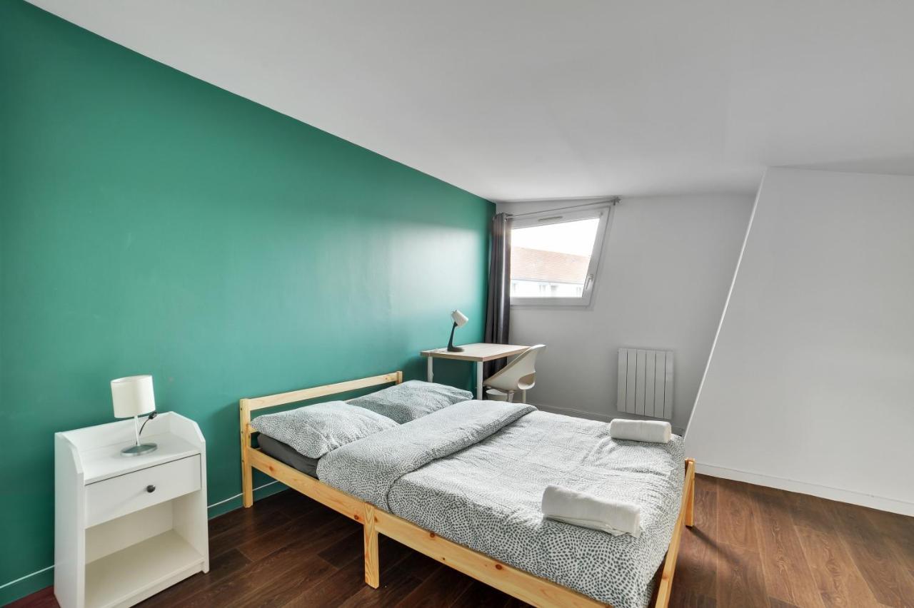 Chic And Spacious Apart With Parking Pierrefitte-sur-Seine Eksteriør billede