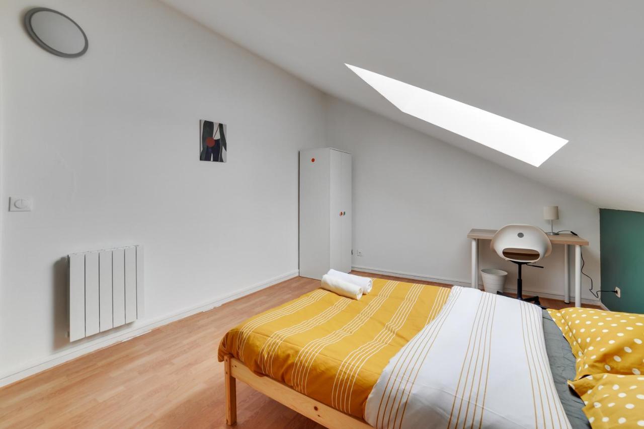 Chic And Spacious Apart With Parking Pierrefitte-sur-Seine Eksteriør billede