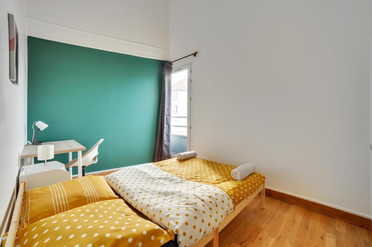 Chic And Spacious Apart With Parking Pierrefitte-sur-Seine Eksteriør billede