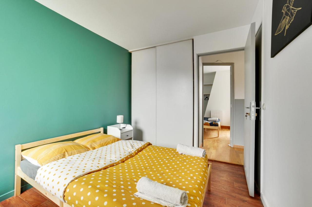 Chic And Spacious Apart With Parking Pierrefitte-sur-Seine Eksteriør billede