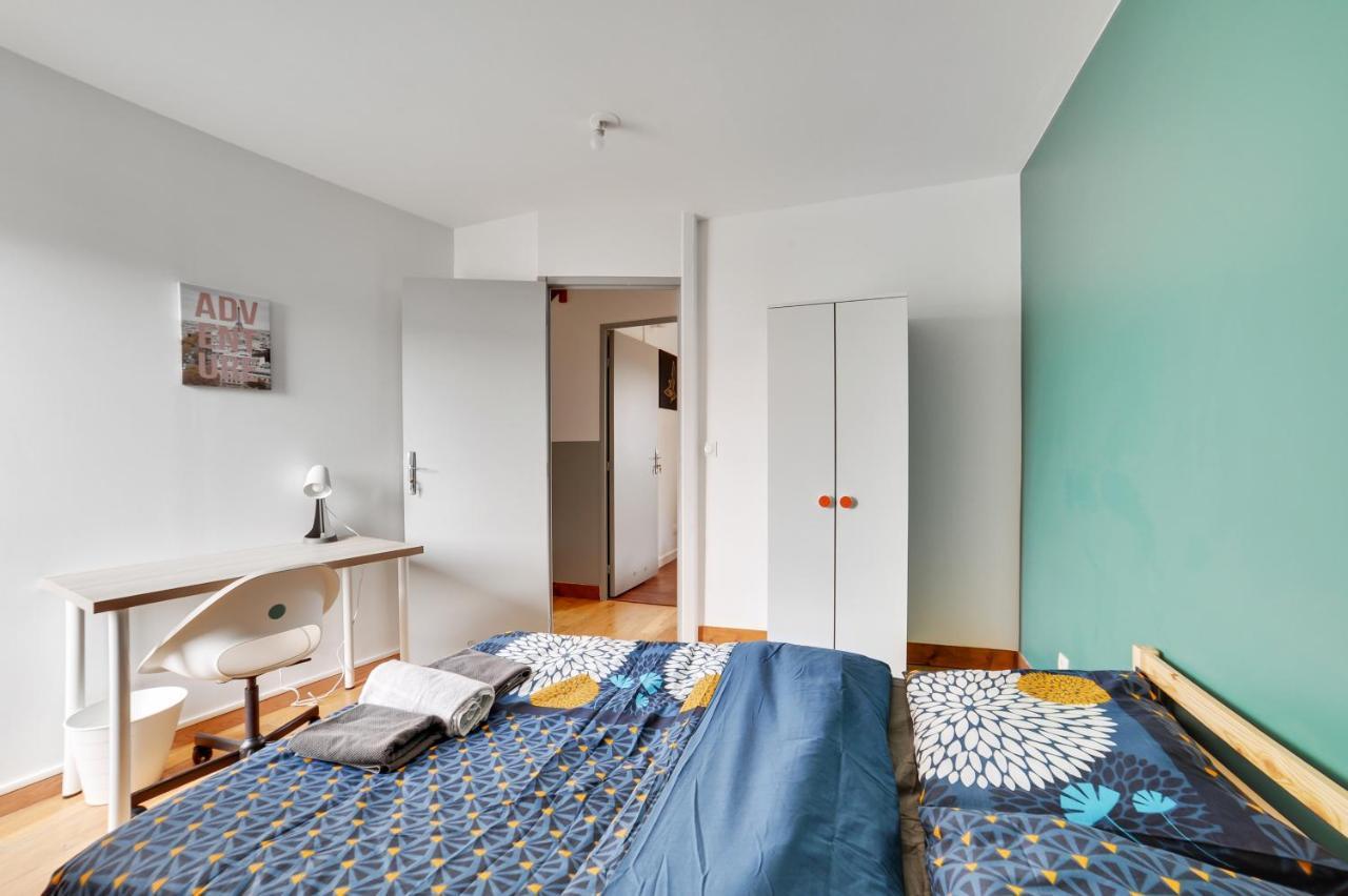 Chic And Spacious Apart With Parking Pierrefitte-sur-Seine Eksteriør billede