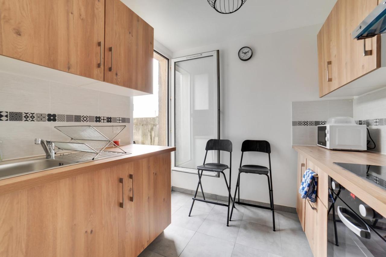 Chic And Spacious Apart With Parking Pierrefitte-sur-Seine Eksteriør billede